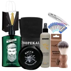 GENERICO - Kit Barberia Cuidado Personal Para Hombres.