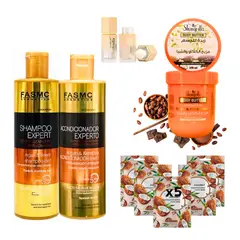 GENERICO - Kit Naranja Mamá-Valentín Shampoo-Acond-Crema-mascarillas-iluminador..-