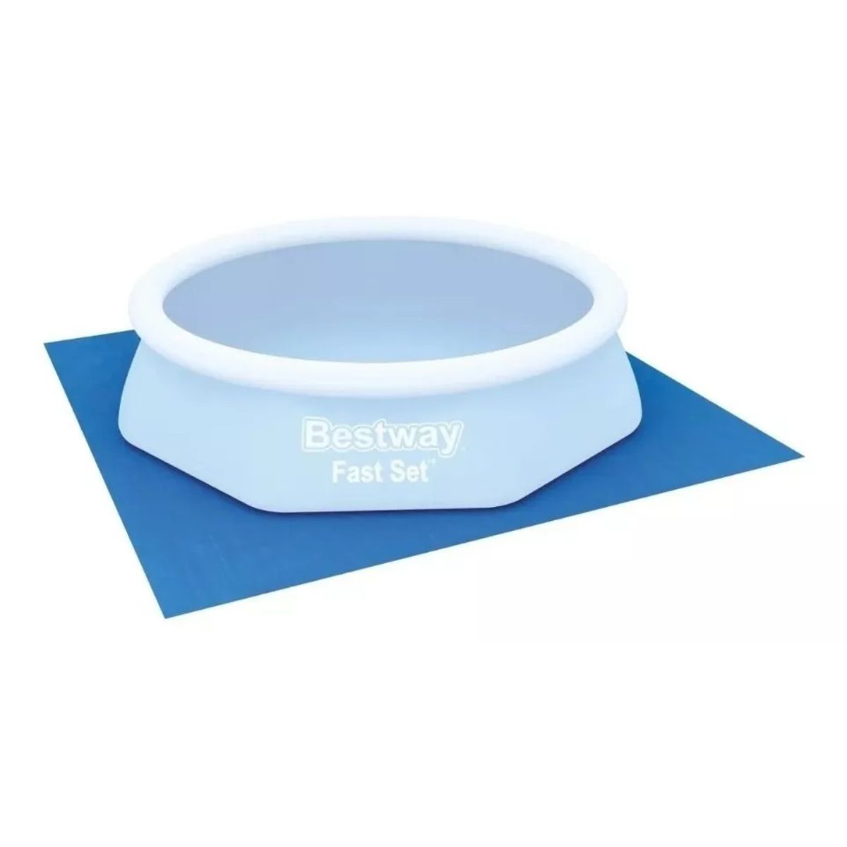 BESTWAY - Piso Protector Pileta Bestway 274 X 274 Para Fast Set
