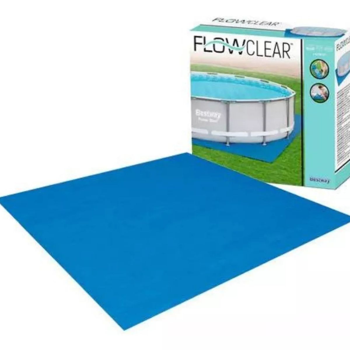 BESTWAY - Piso Protector Pileta Bestway 274 X 274 Para Fast Set