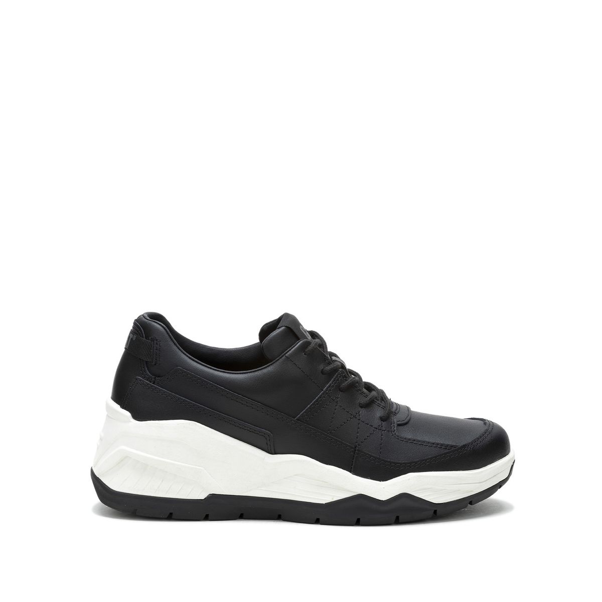 CAT - Zapatilla Cuero Mujer Watchful Negro CAT