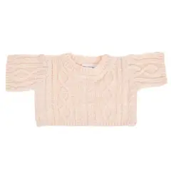 BUILD A BEAR - Sweater blanco invierno para peluche