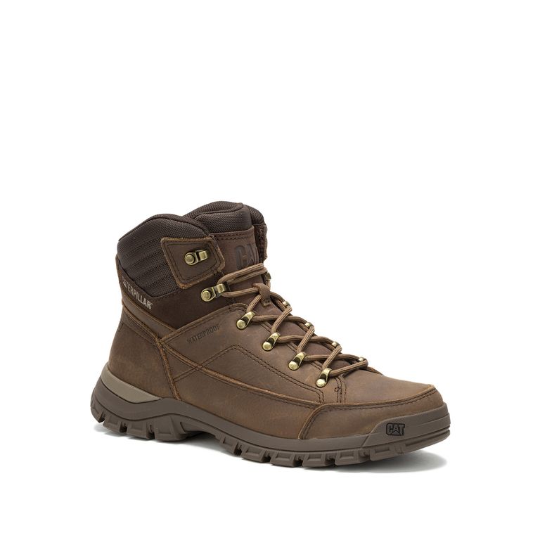 Botin Cuero Hombre Threshold Hiker Wp Café