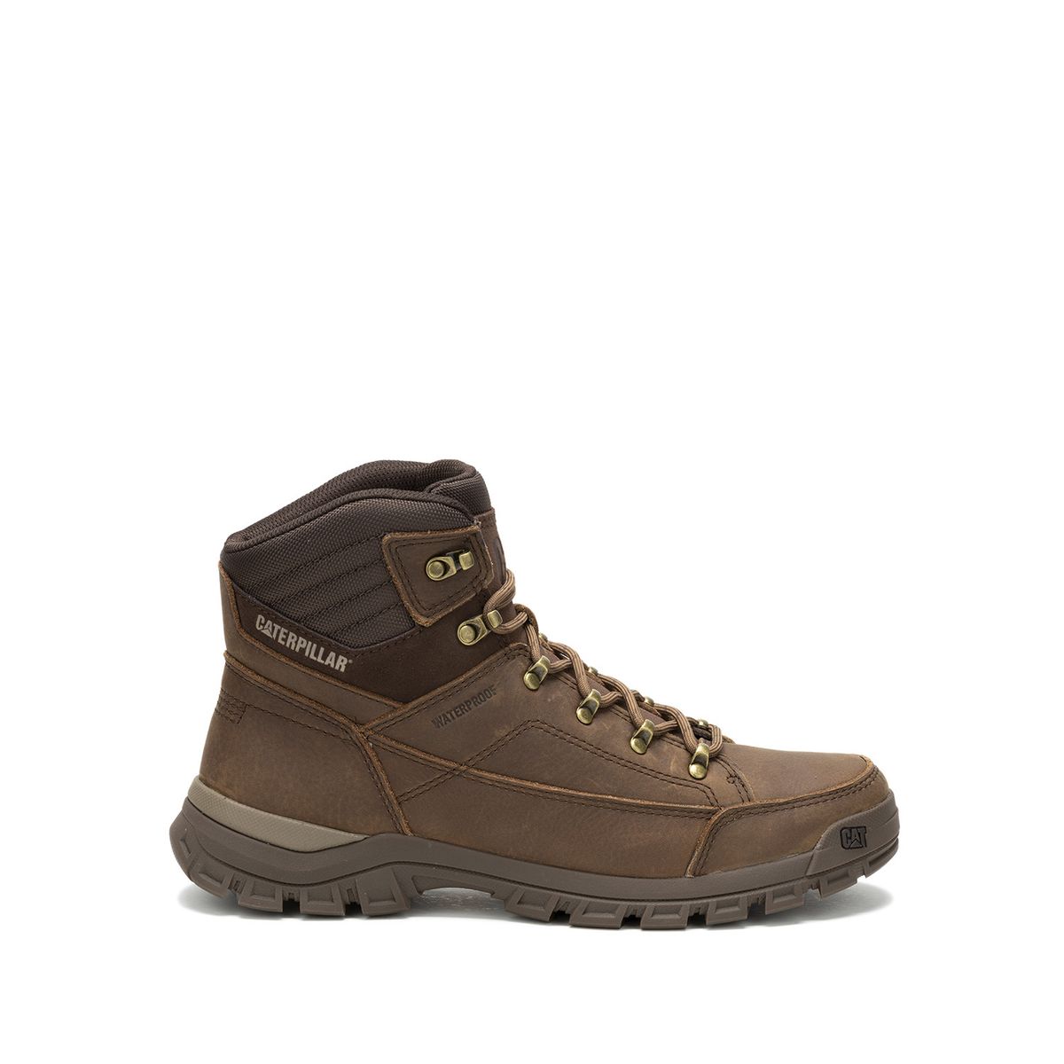 CAT - Botin Cuero Hombre Threshold Hiker Wp Café CAT