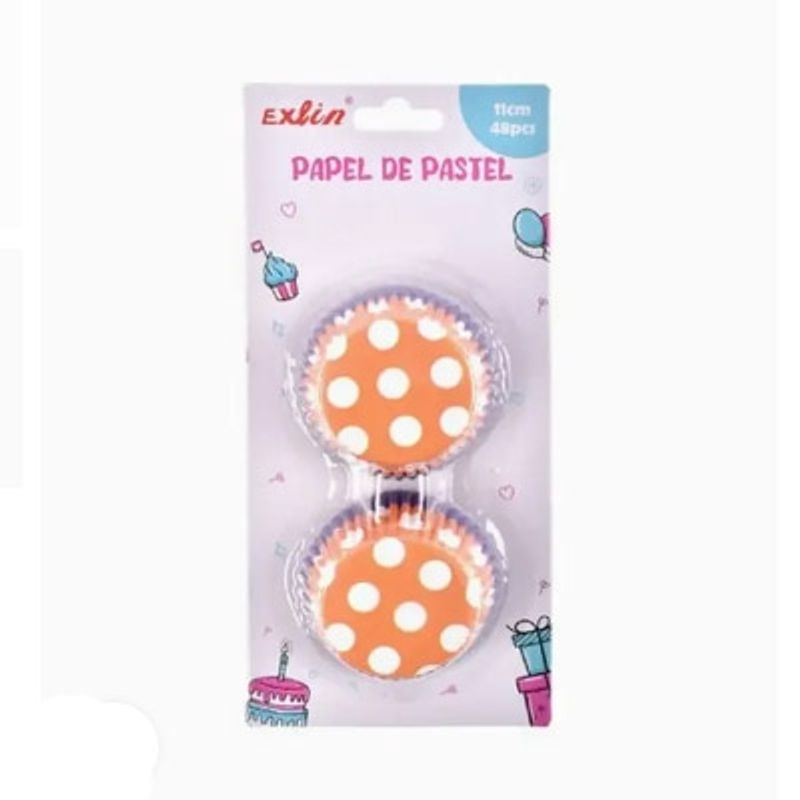 GENERICO - Papel para Cupcakes 48pcs