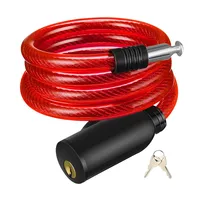 Cable Seguridad Para Bicicleta Anti Robo Candado Con Llaves