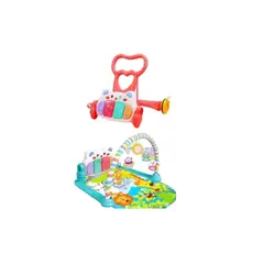 GENERICO - Gimnasio 2 En 1 Musical Para Bebe Piano Didáctico/caminador