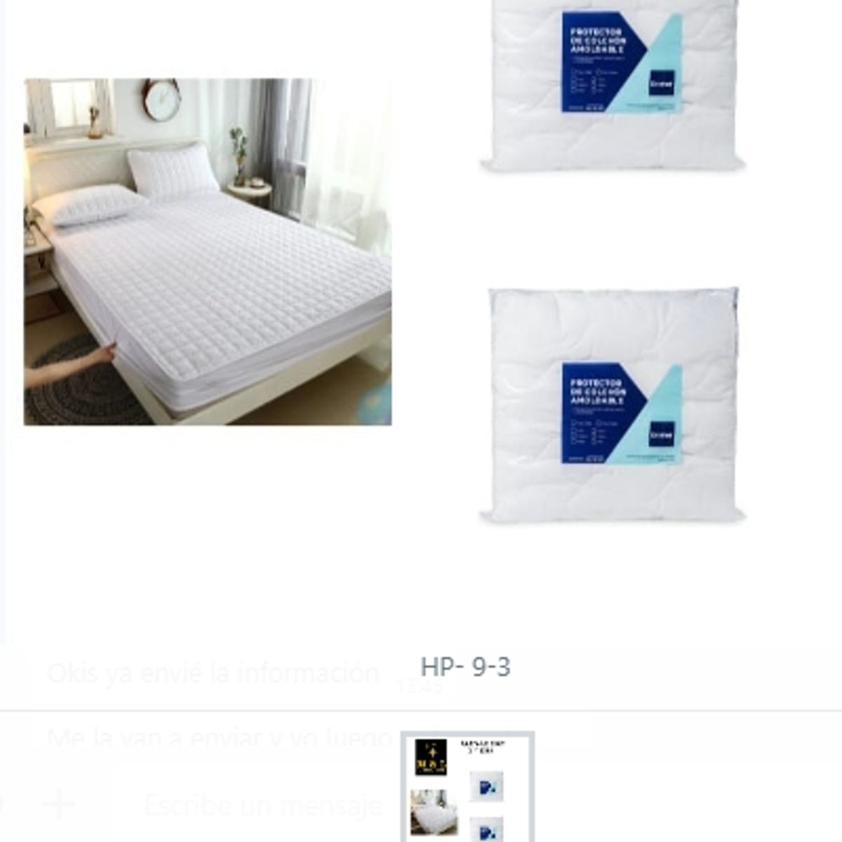 GENERICO - Cubre Colchón 2 Plazas Para Camas