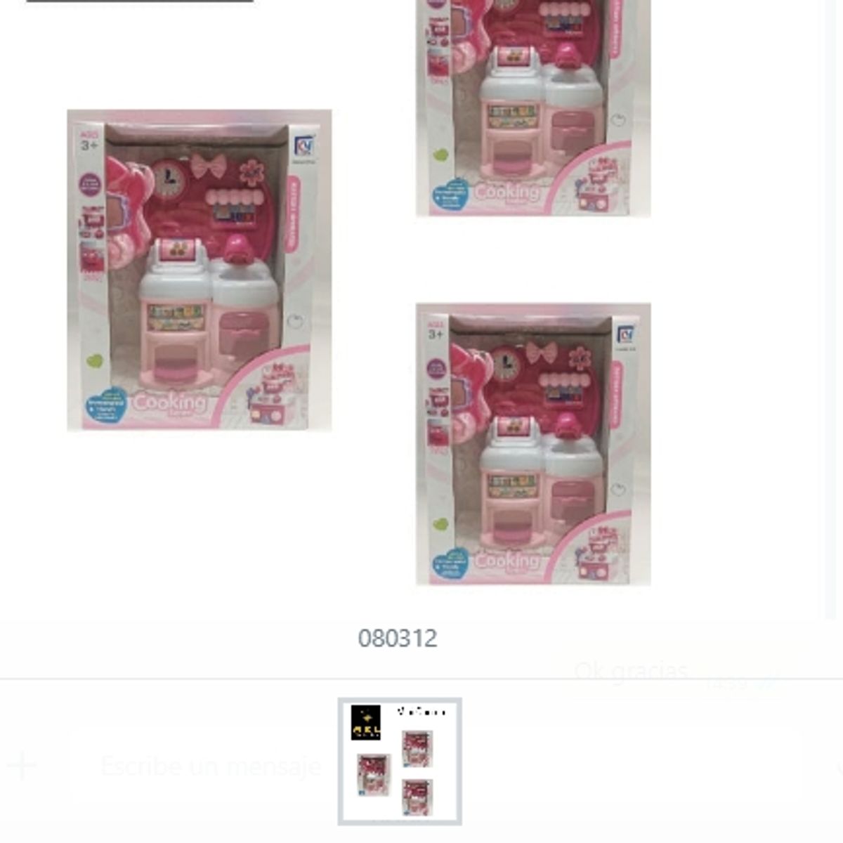 GENERICO - Mini Cocina Juguete Para Niñas Diversiones
