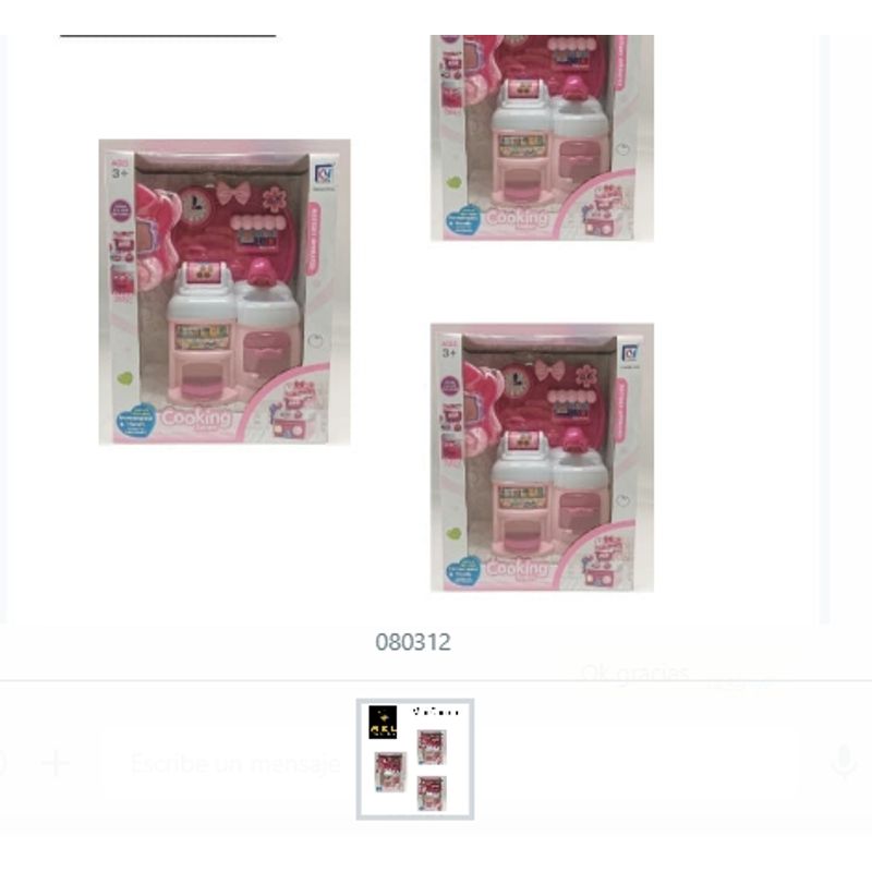 GENERICO - Mini Cocina Juguete Para Niñas Diversiones