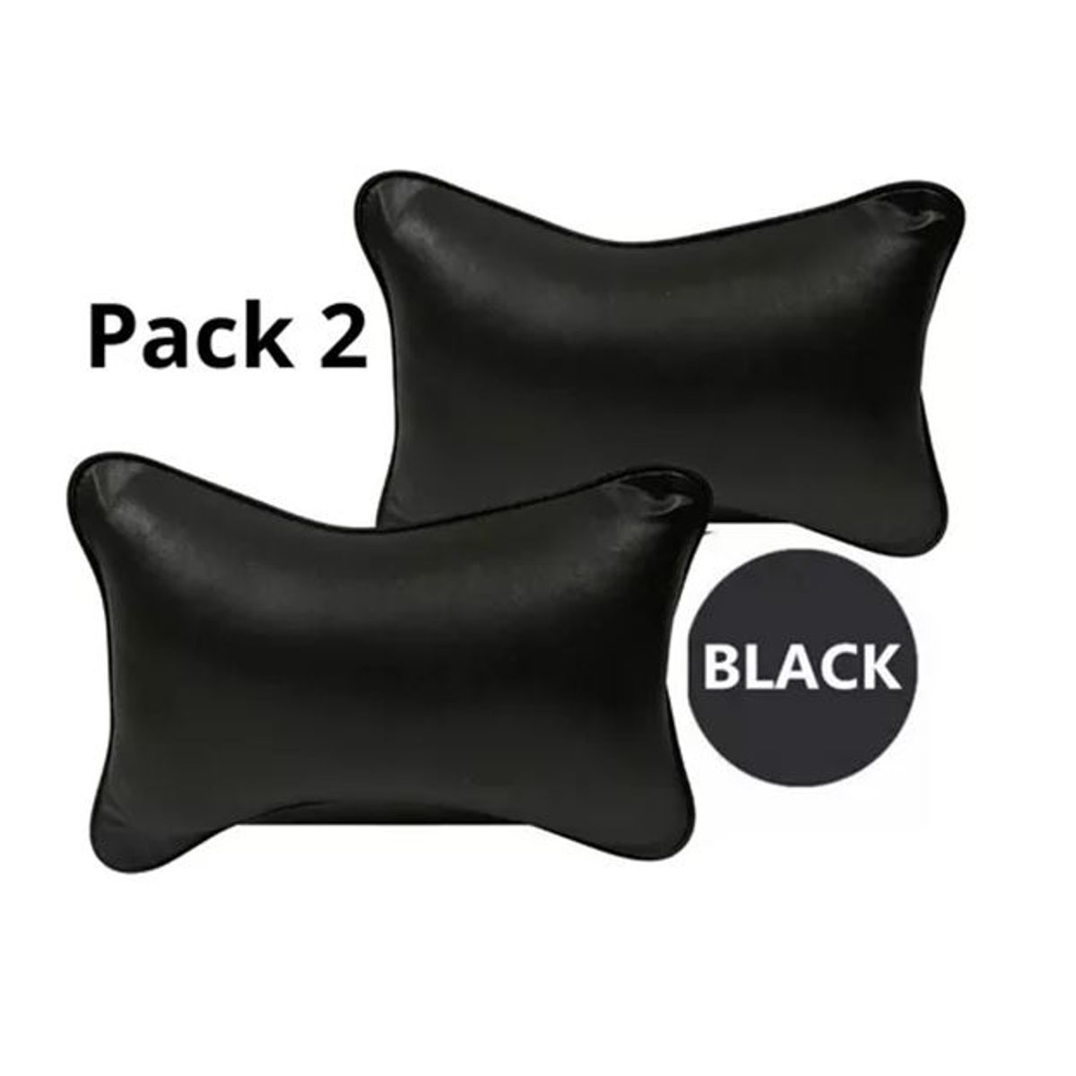 GENERICO - Pack2 Cojín Apoyo Reposa Cabeza Cuello Para Auto Y Sillas