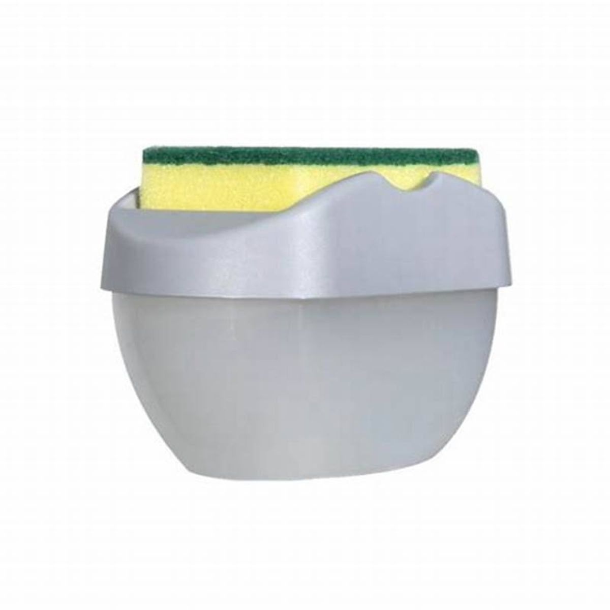 GENERICO - Dispensador De Jabon 2 En 1 Con Soporte De Esponja