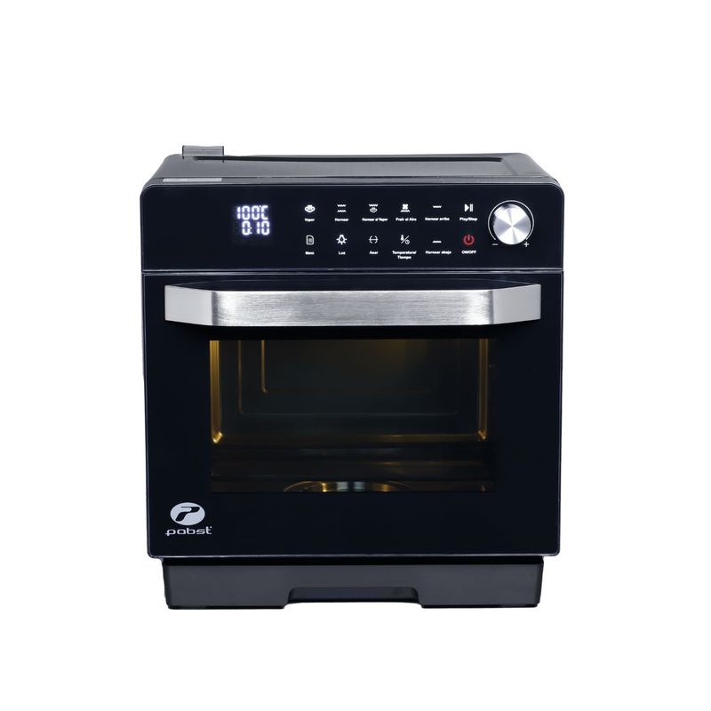 PABST - HORNO ELÉCTRICO  MULTIFUNCIONAL PABST COLOR NEGRO 20L