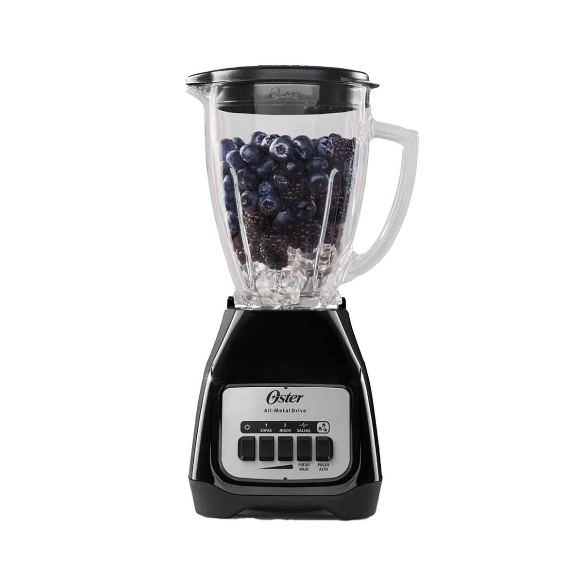 OSTER - Licuadora Oster BLSTKAGBPB 2 Vel + Pulso Negra 550W