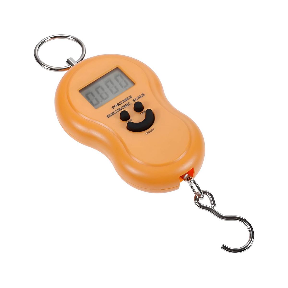 GENERICO - Peso Balanza Equipaje Maleta Balanza Digital 50kg Portatil Naranja