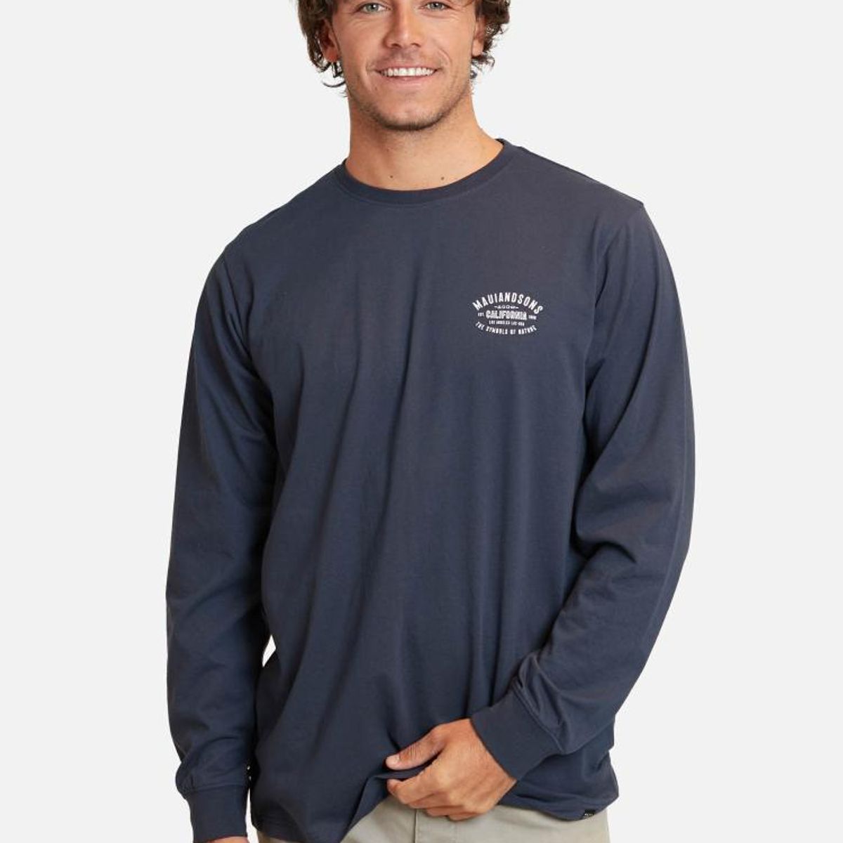 MAUI AND SONS - Polera Minsonic Celeste Hombre Maui And Sons - Celeste