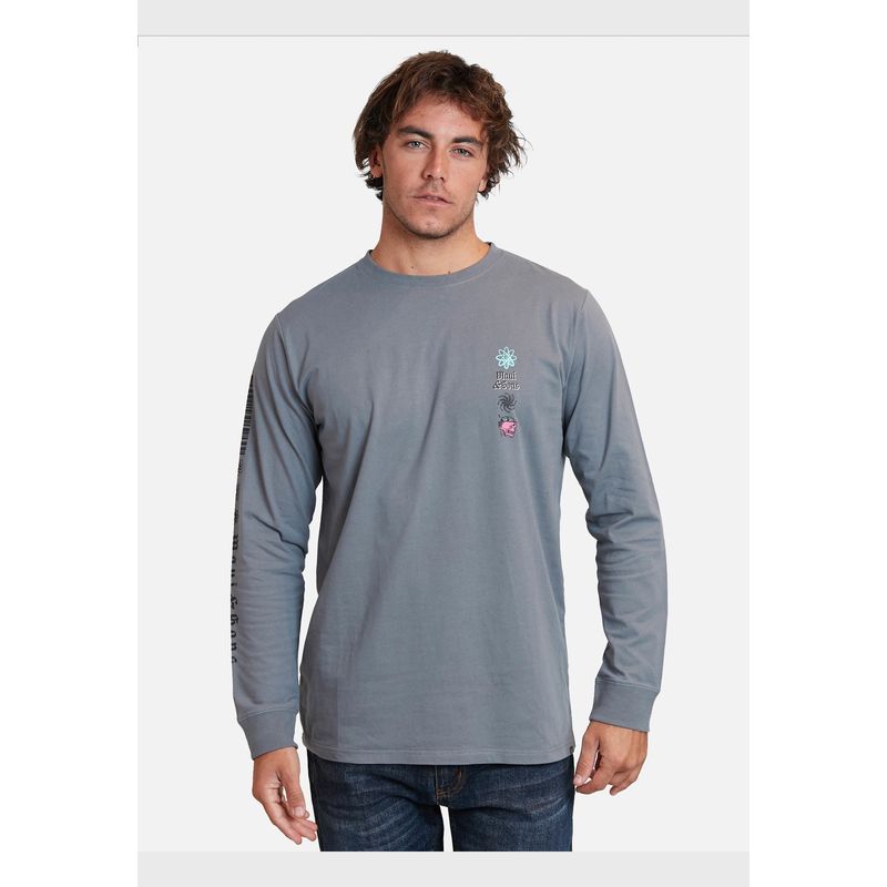MAUI AND SONS - Polera skull punk tees Gris Oscuro Hombre Maui And Sons