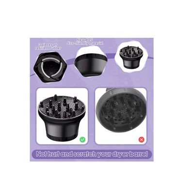 Imagen 2 del producto Difusor Silicona Universal Para Secador De Pelo NEGRO.