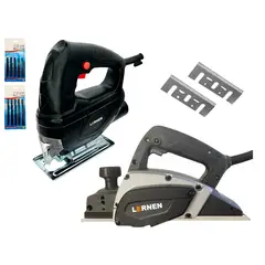 LERNEN - Pack Sierra Caladora 3000 Rpm + Cepillo Para Carpintería