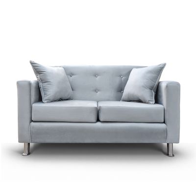 Imagen 2 del producto Sofá 2 Cuerpos New Mallorca Felpa Gris