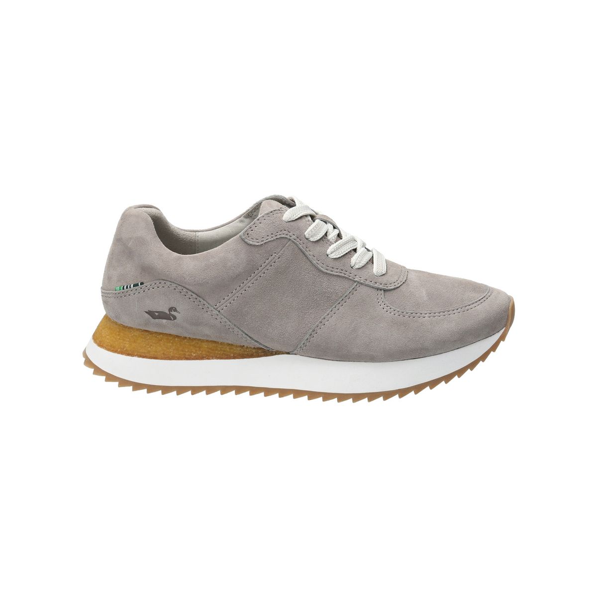 ROCKFORD - Zapatilla Cuero Mujer Viena Gris ROCKFORD