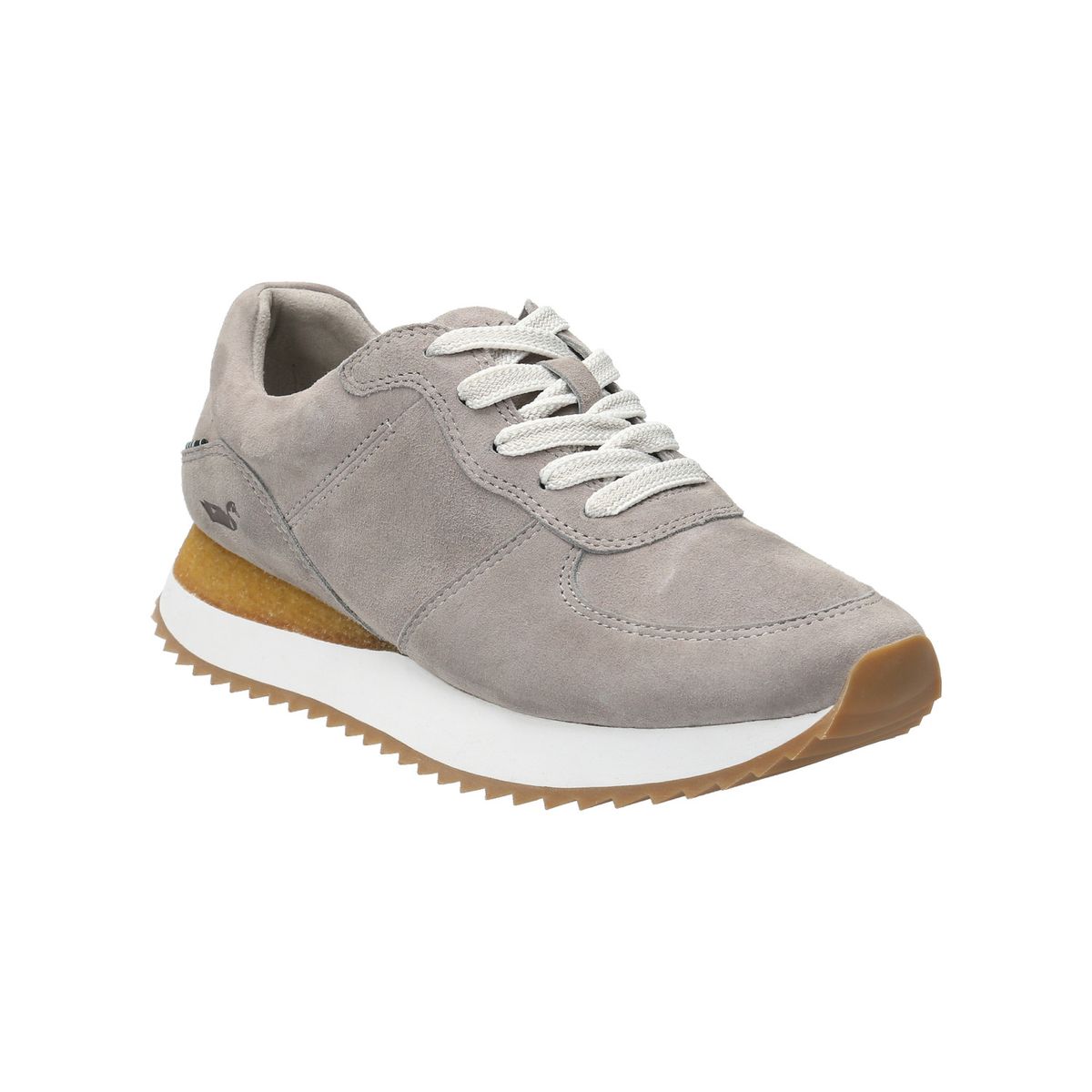 ROCKFORD - Zapatilla Cuero Mujer Viena Gris ROCKFORD