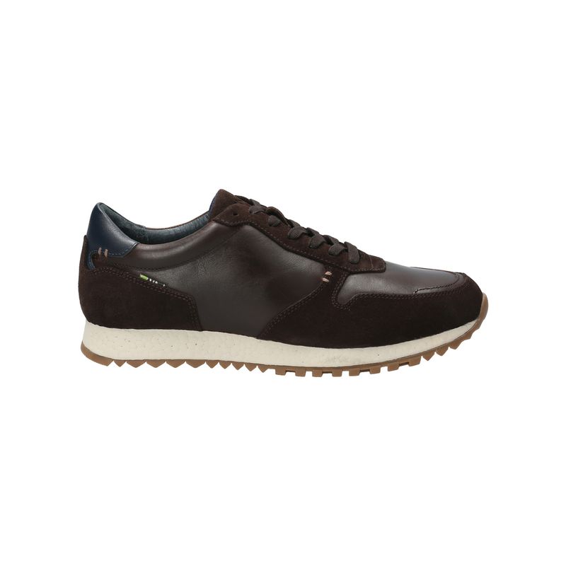 ROCKFORD - Zapatilla Cuero Hombre Flint Café ROCKFORD