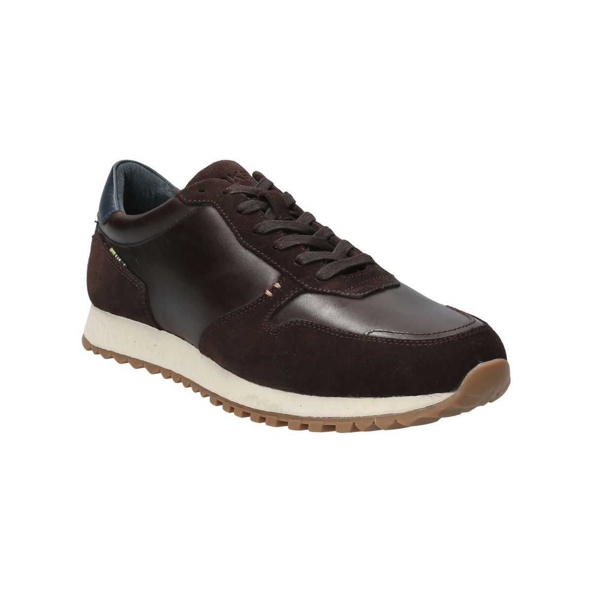 ROCKFORD - Zapatilla Cuero Hombre Flint Café ROCKFORD