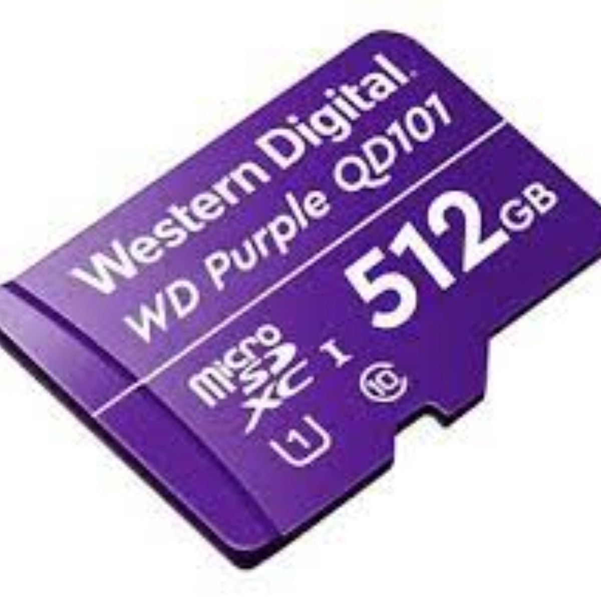 WESTERN DIGITAL - Tarjeta microSD Western Digital QD101 512GB Púrpura