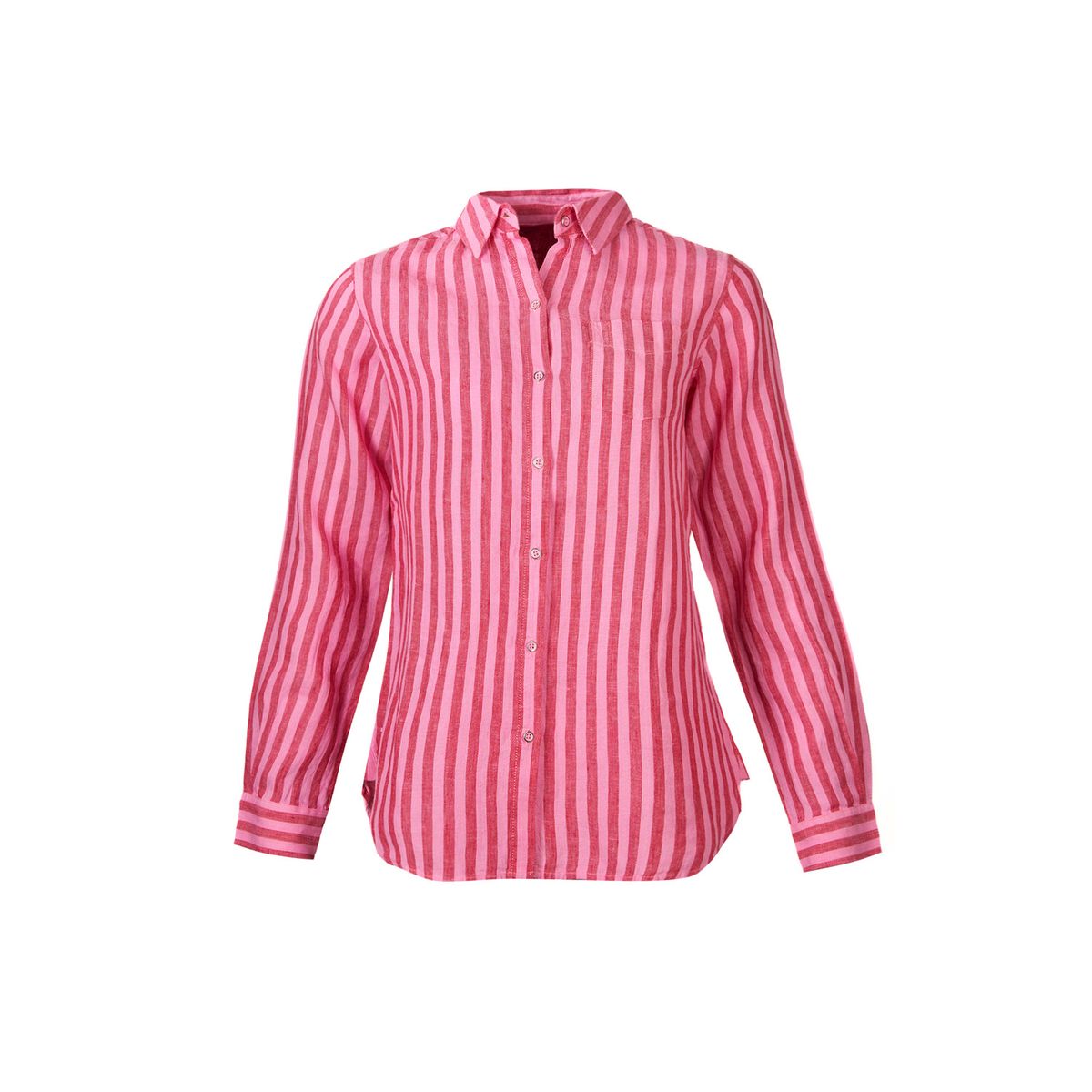 ROCKFORD - Blusa Lino Orgánico Mujer Lirioline Rosado ROCKFORD