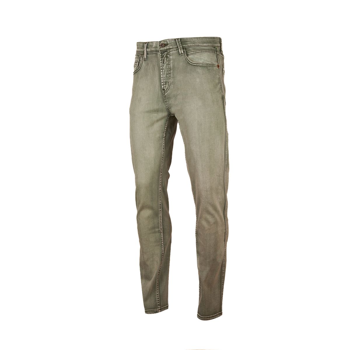 ROCKFORD - Jeans Natural Flex Hombre Baycolor Verde ROCKFORD