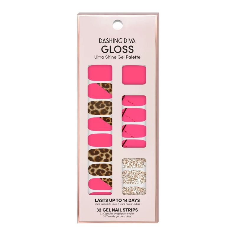 DASHING DIVA - UÑAS ADHESIVAS GLOSS - WILD ROMANCE