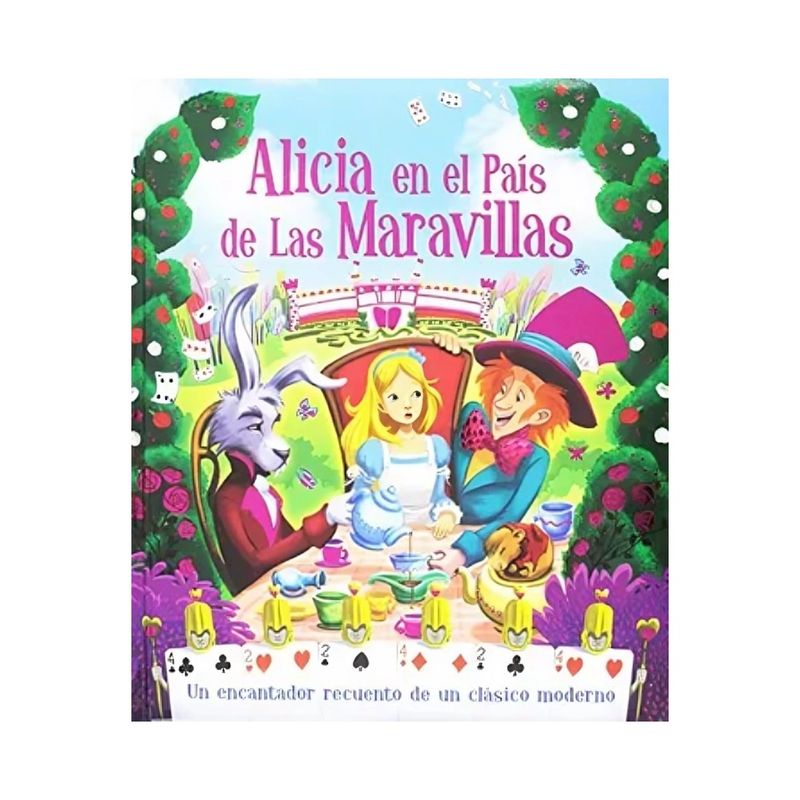 TOP10BOOKS - LIBRO ALICIA EN EL PAIS DE LAS MARAVILLAS / VARIOS AUTORES / SASSI