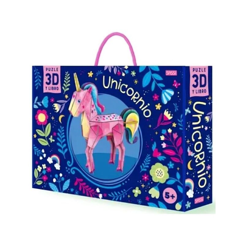 TOP10BOOKS - LIBRO UNICORNIO 3D / N. FABRIS Y F. LEGIMI G. PESAVENTO / SASSI