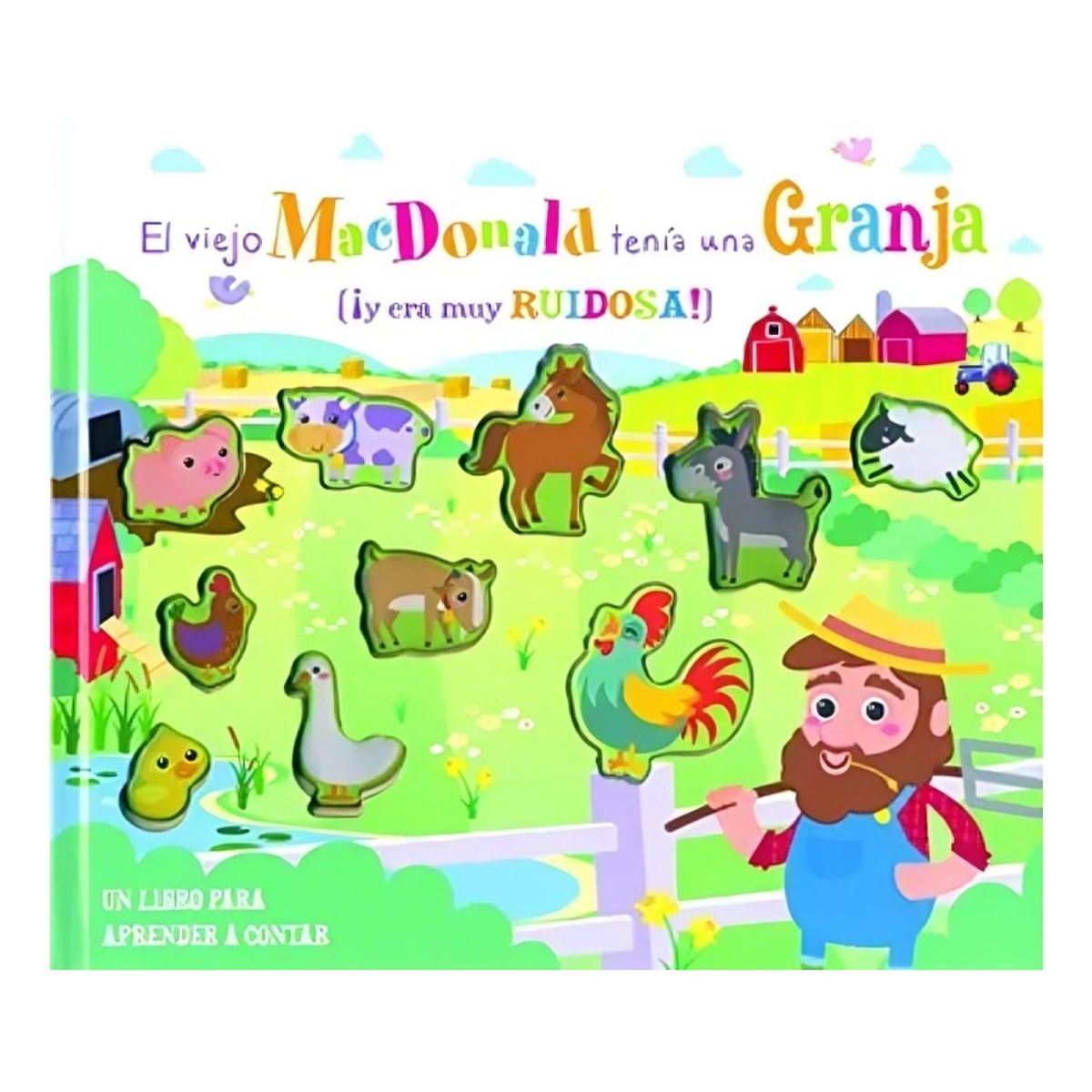TOP10BOOKS - LIBRO El Viejo Macdonald Tenia Una Granja - El Viejo Macdonald Tenia Una Granja