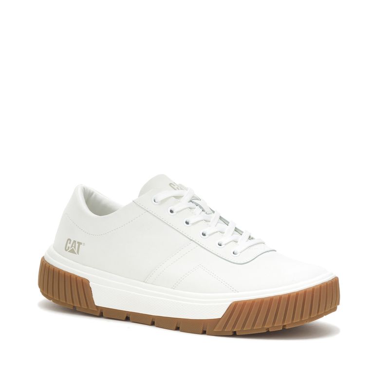 Zapatilla Cuero Mujer Amp Blanco