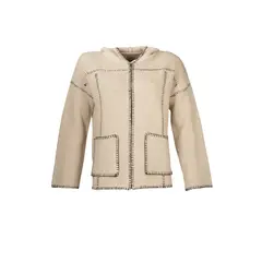 ROCKFORD - Sweater Fibras Recicladas Mujer Canela Blanco