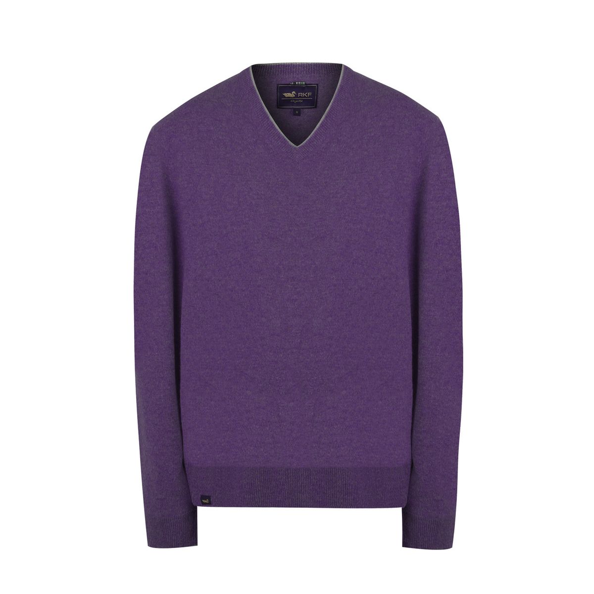 ROCKFORD - Sweater Cashmere Hombre Cash V Rojo ROCKFORD