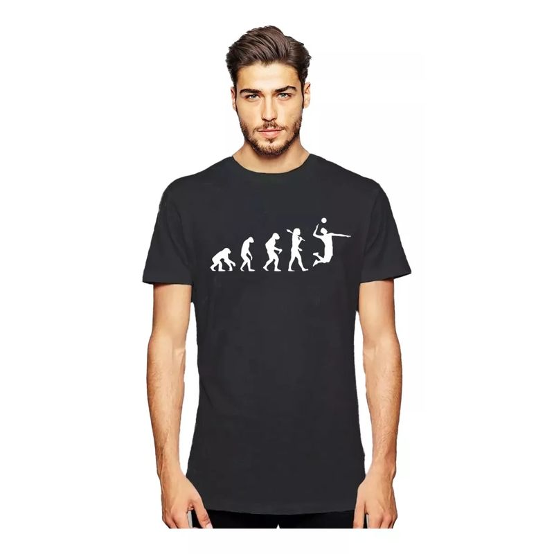 ROLY - Polera Voleyball Evolucion Voleibol Hombre