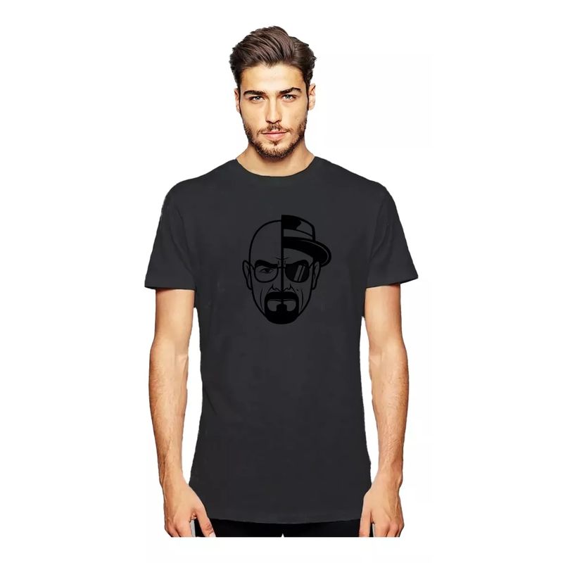 ROLY - Polera Breaking Bad Heisenberg Walter White Hombre