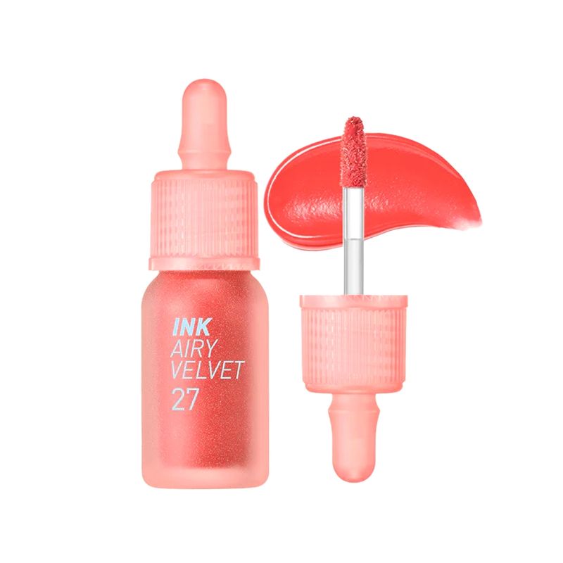 PERIPERA - Labial Ink Airy Velvet 27 inside peach - Peripera