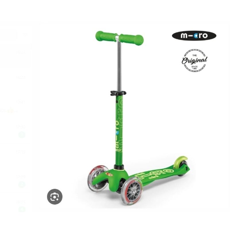 GENERICO - Scooter Monopatin Juguete Para Niños Infantil Verde
