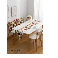 GENERICO - Camino de mesa tejido comedor hogar elegante moderno 04