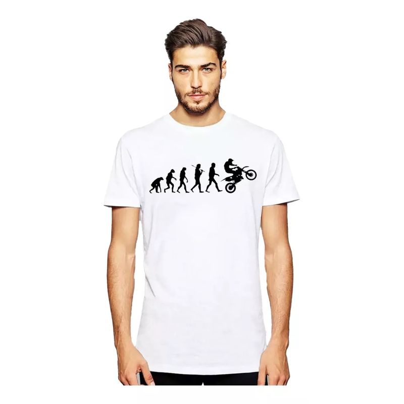 ROLY - Polera Motociclismo Evolution Hombre Fan Moto