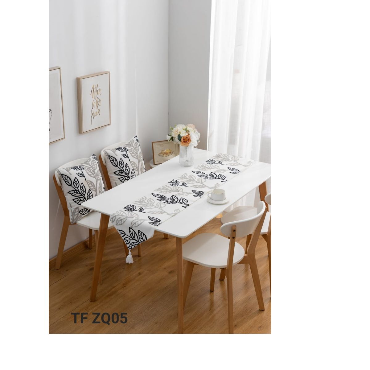 GENERICO - Camino de mesa tejido comedor hogar elegante moderno 05