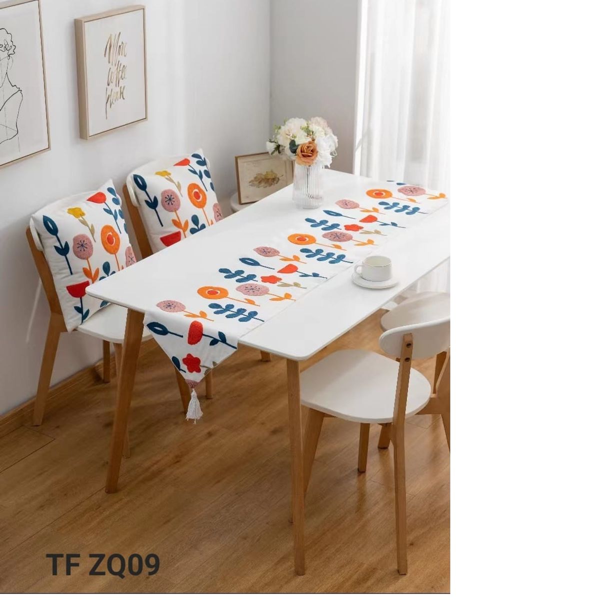 GENERICO - Camino de mesa tejido comedor hogar elegante moderno 09