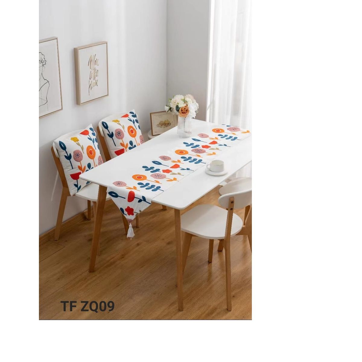 GENERICO - Camino de mesa tejido comedor hogar elegante moderno 09