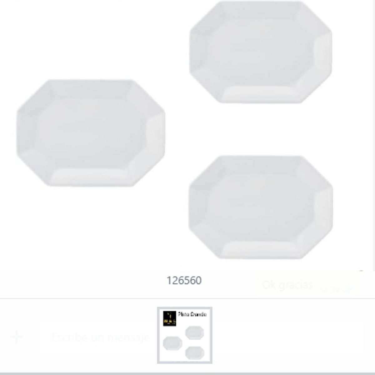 GENERICO - Plato Grande Diseño Adorable Para Cocina Ceramica