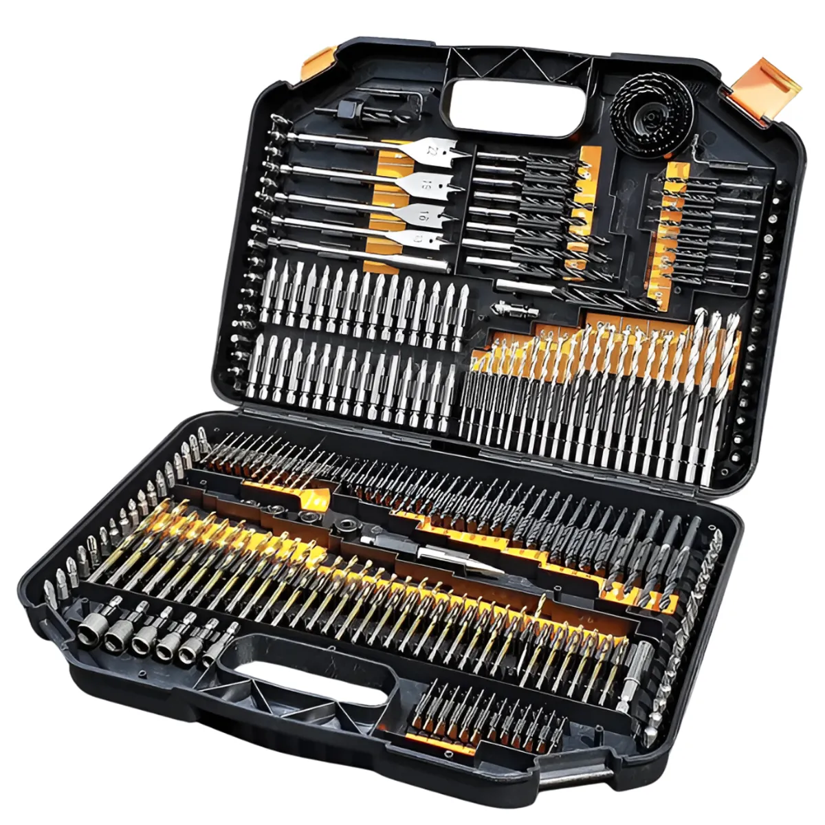 LERNEN - Pack Taladro Destornillador Inalámbrico 21v + Set 246 Brocas