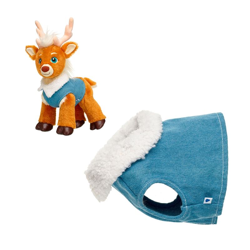 BUILD A BEAR - Chaleco Jeans Merry Mission Build-A-Bear